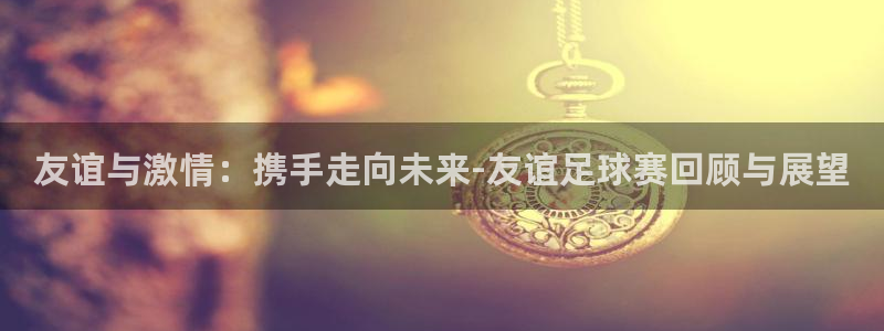  jn江南体育登录入口：友谊与激情：携手走向未来-友谊足球赛回